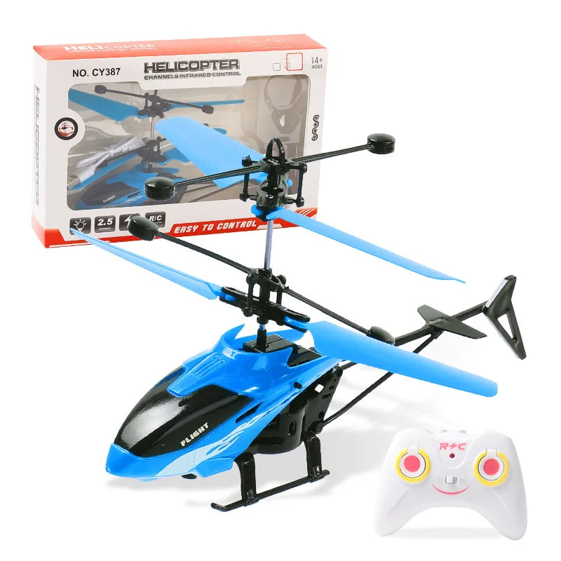 Remote control aircraft induction 2ch suspension heavy duty helicopter 