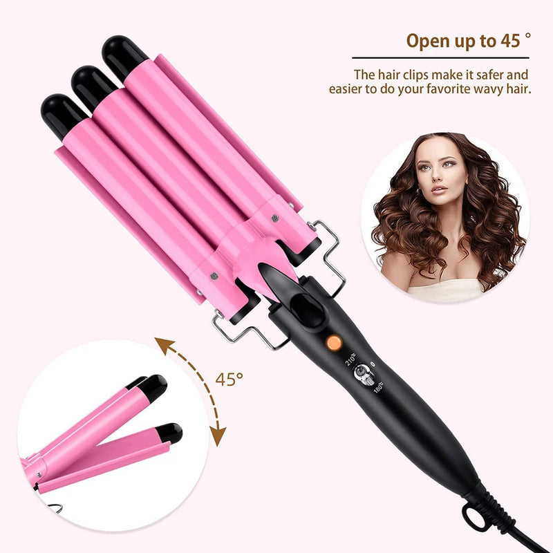 Professional hair curler