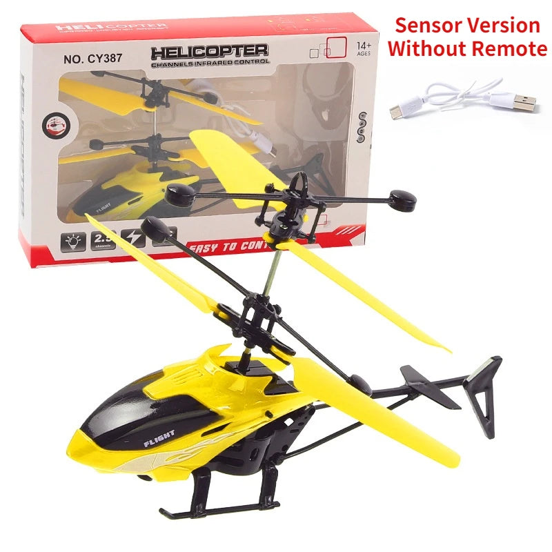 Remote control aircraft induction 2ch suspension heavy duty helicopter 