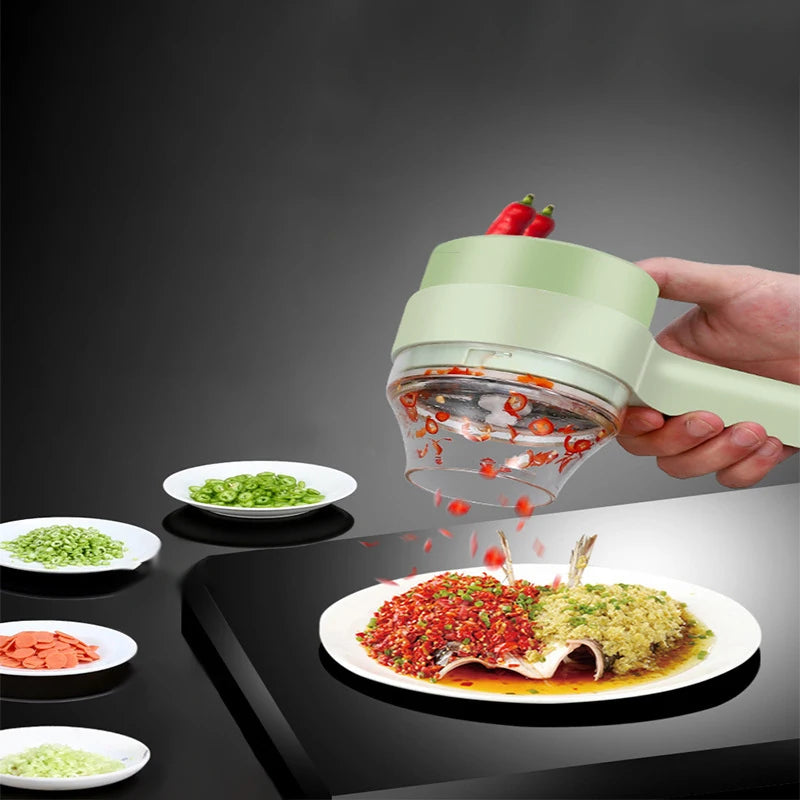 Electric Vegetable Cutter - Food Chopper 