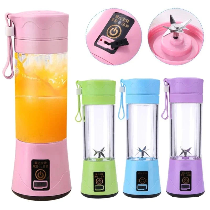 Mini portable blender usb 6 blades 