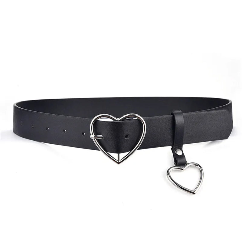 Women's leather belt