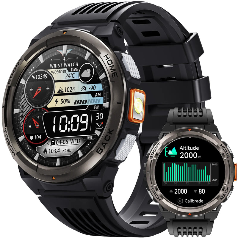 Ultra Rugged Waterproof Military Smart Watch - EIGIIS-KE5©