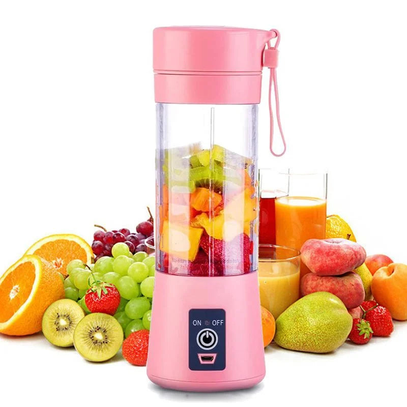 Mini portable blender usb 6 blades 