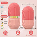 Rolo facial de gelo, cubo de gelo, massagem de beleza, molde de gelo de silicone para inchaço dos olhos, rolo facial de gelo, encolher poros