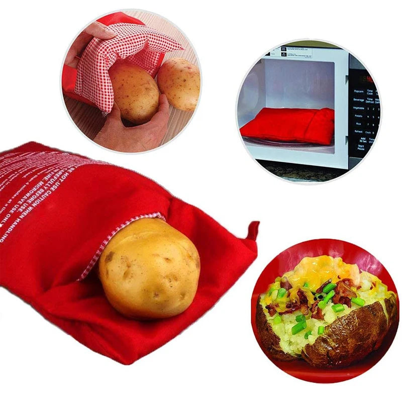 Reusable Microwave Potato Bag 