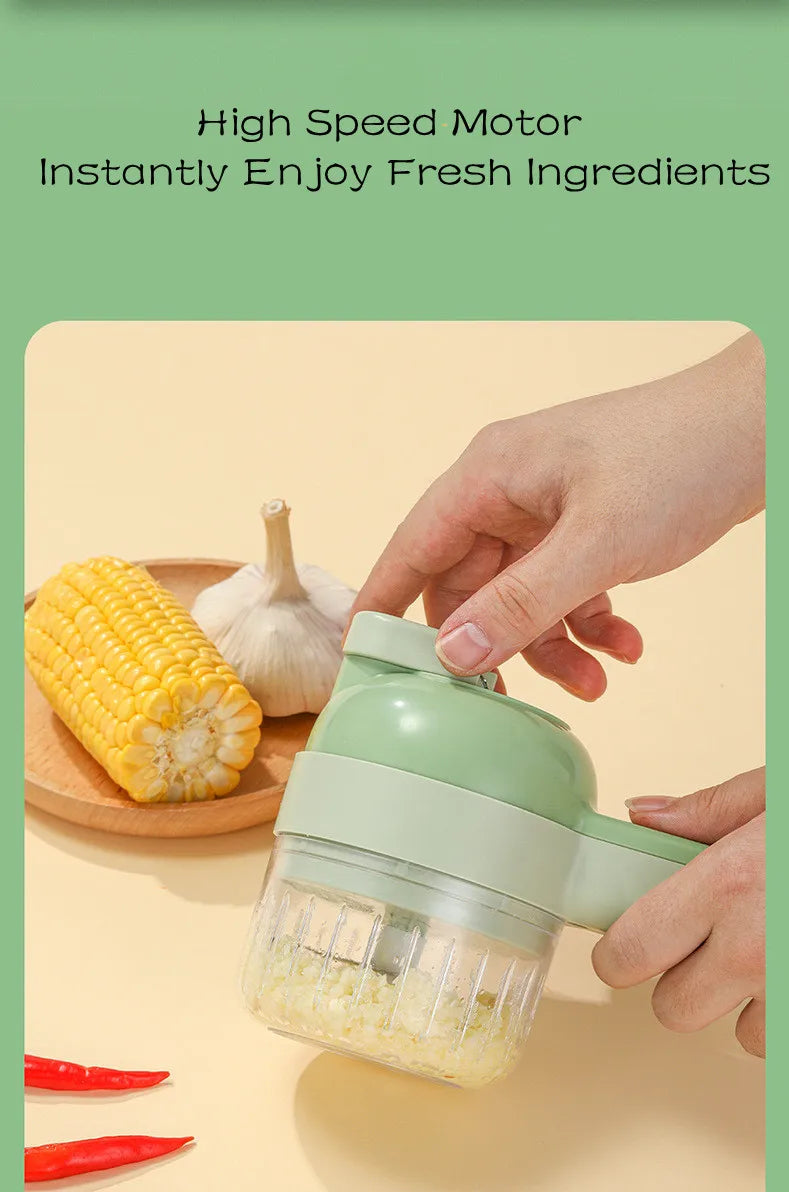 Electric Vegetable Cutter - Food Chopper 