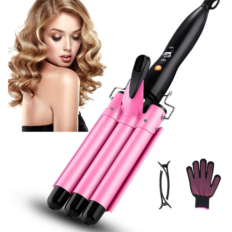 Professional hair curler