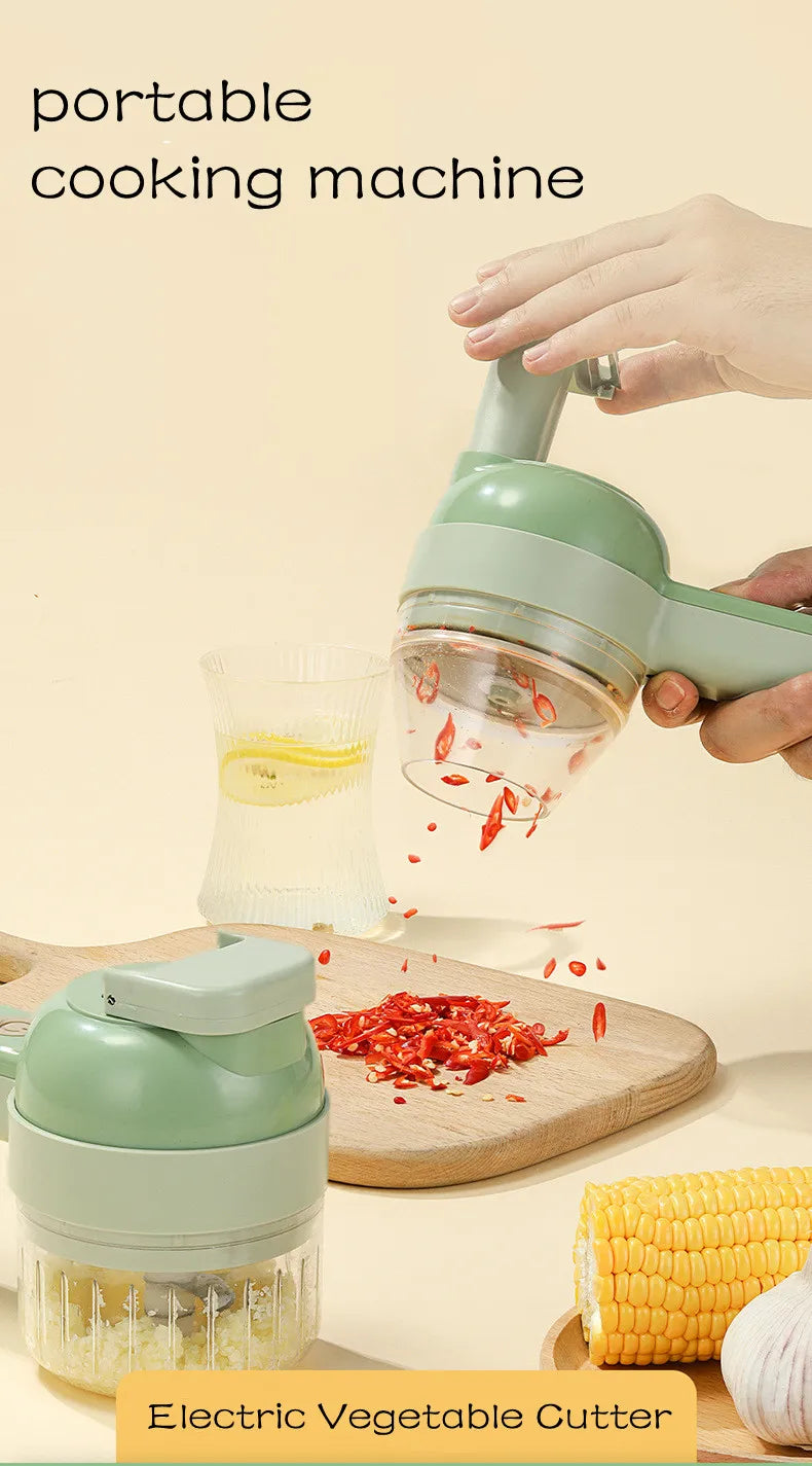 Electric Vegetable Cutter - Food Chopper 