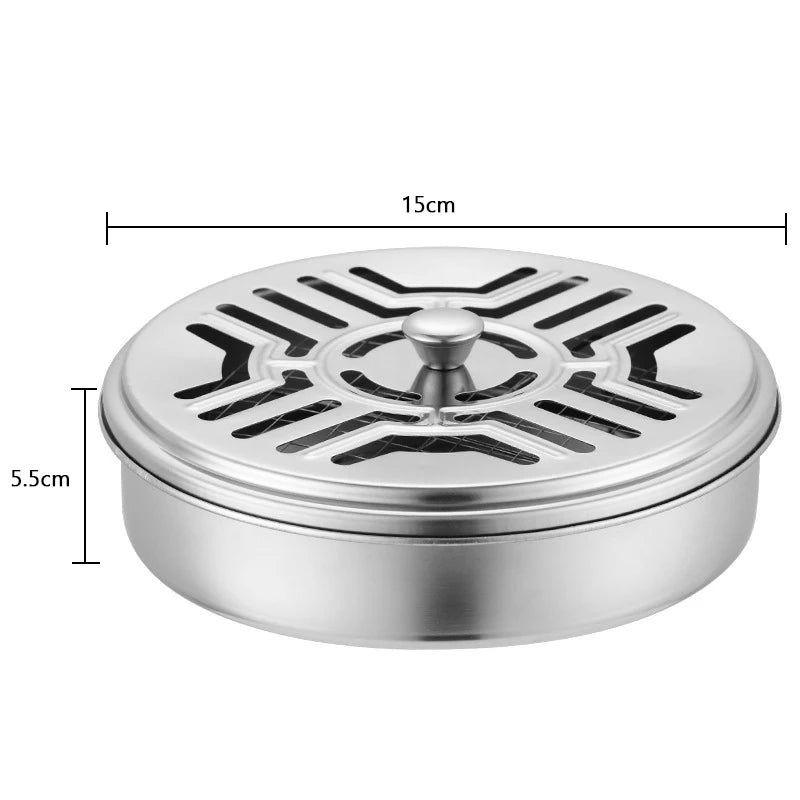 Mosquito Coil Holder with Lid