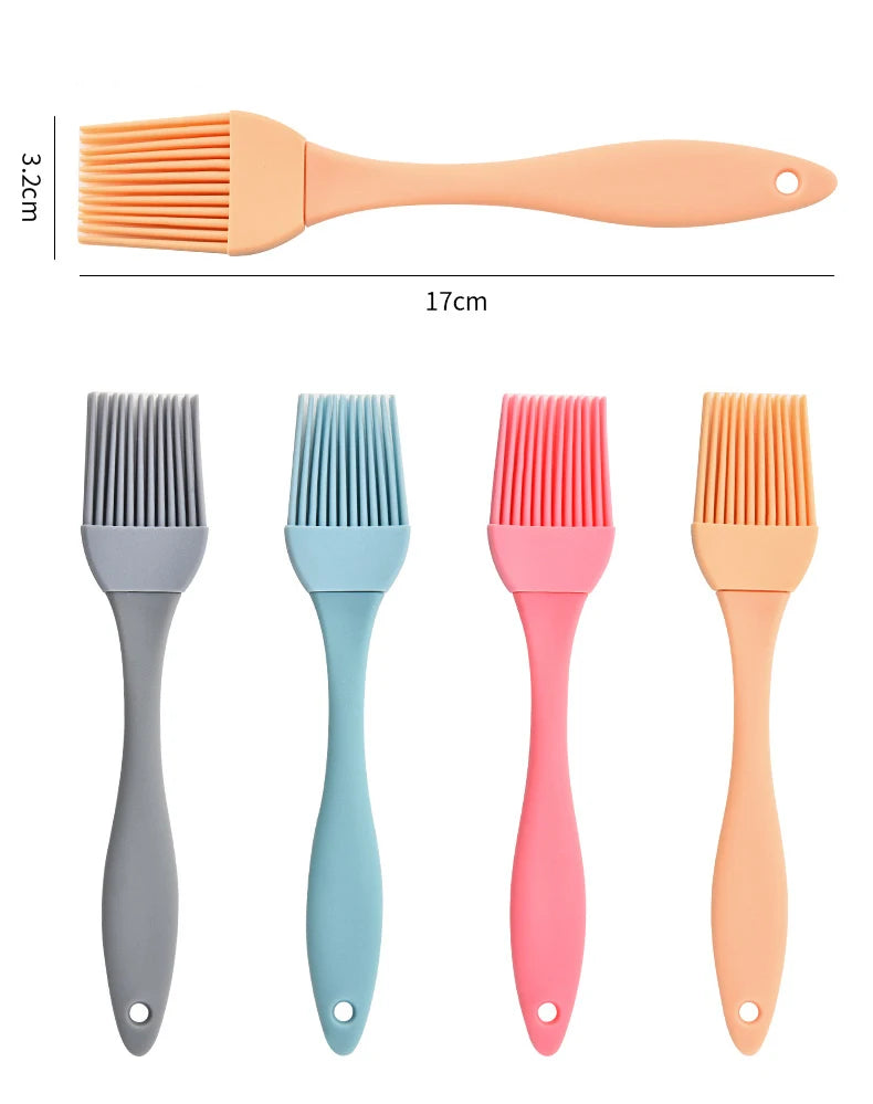 Heat resistant silicone oil brush 