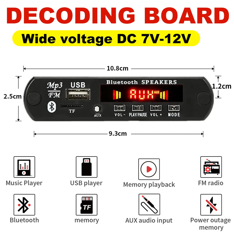 Placa decodificadora sin cable 