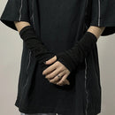 Luvas sem dedos punk