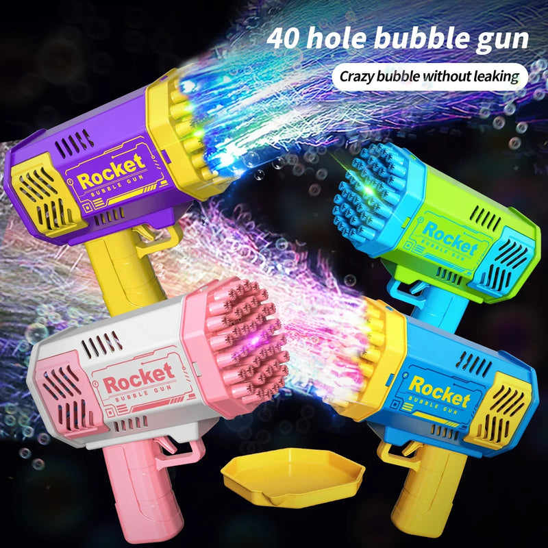 Soap bubble bazooka