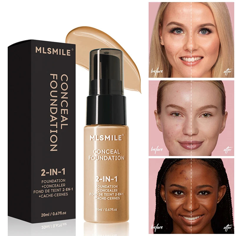 Facial foundation cream