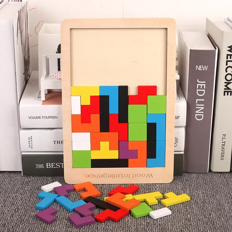 Wooden puzzle 