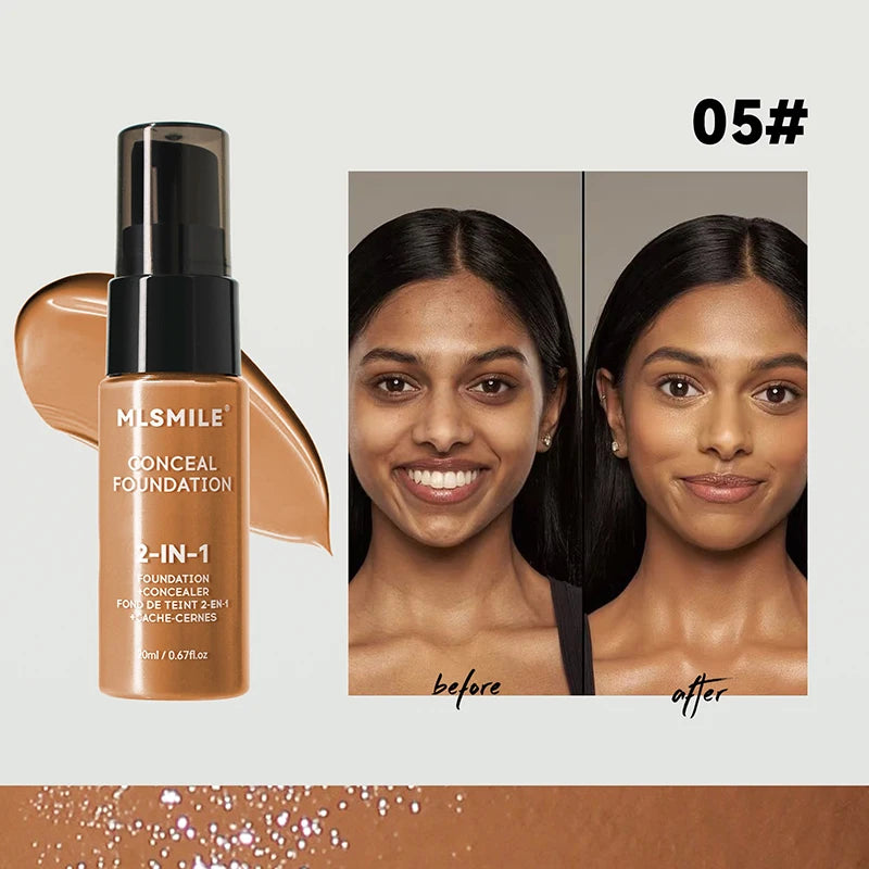 Facial foundation cream