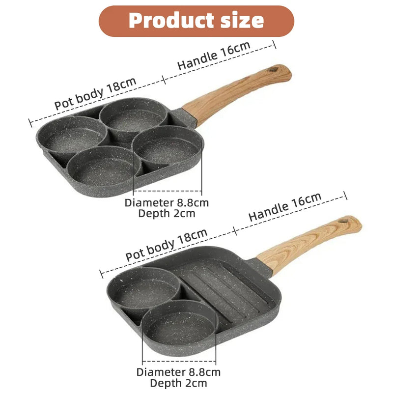 3 in 1 Non-Stick Frying Pan 