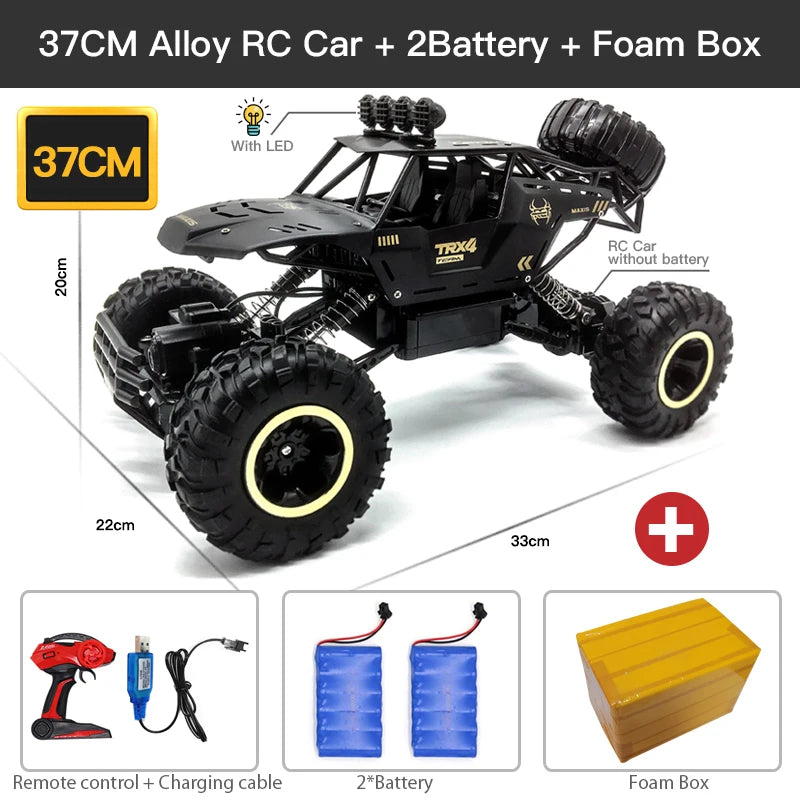 Carrinho de Control Remoto 4x4 - Todoterreno