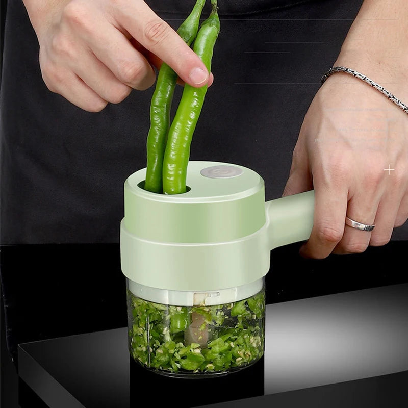 Electric Vegetable Cutter - Food Chopper 