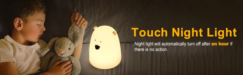 Led Night Light for Kids 