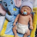 Full Body Silicone Micro Preemie Baby Doll Joseph Mini Reb Doll 