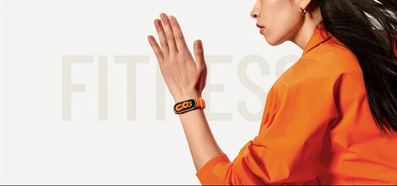 Xiaomi-Global Version Mi Smart Band 8 Wristband, AMOLED Screen