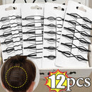 Clipes de cabelo preto para ondulado