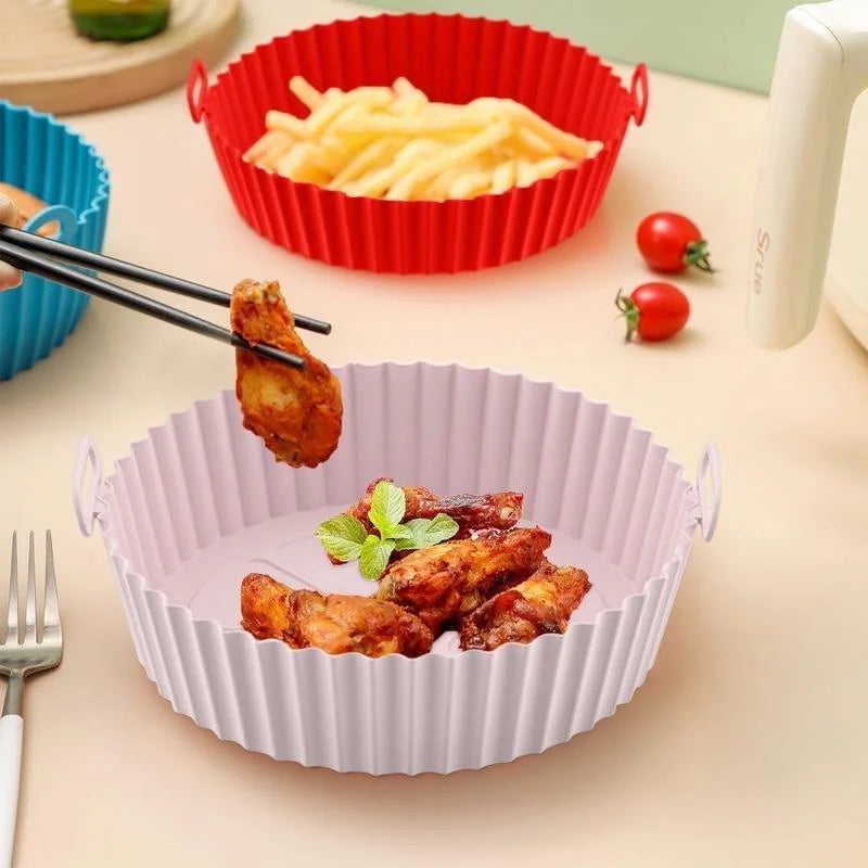 Reusable Silicone Fryer Liners 