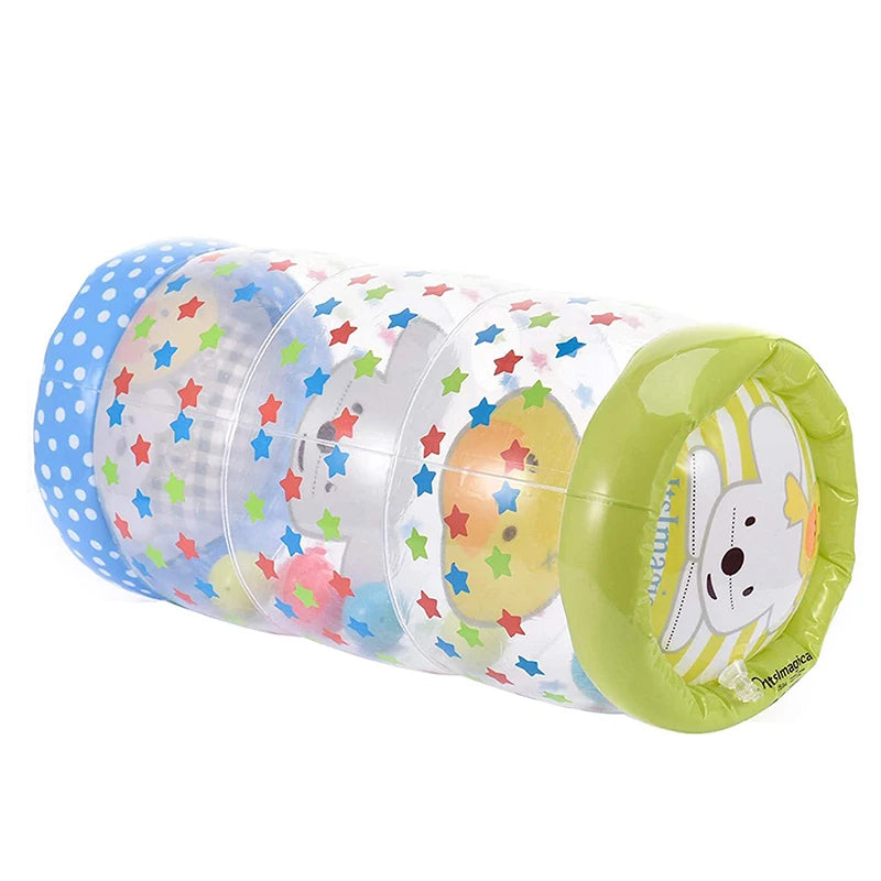 Baby roller, rattle and ball