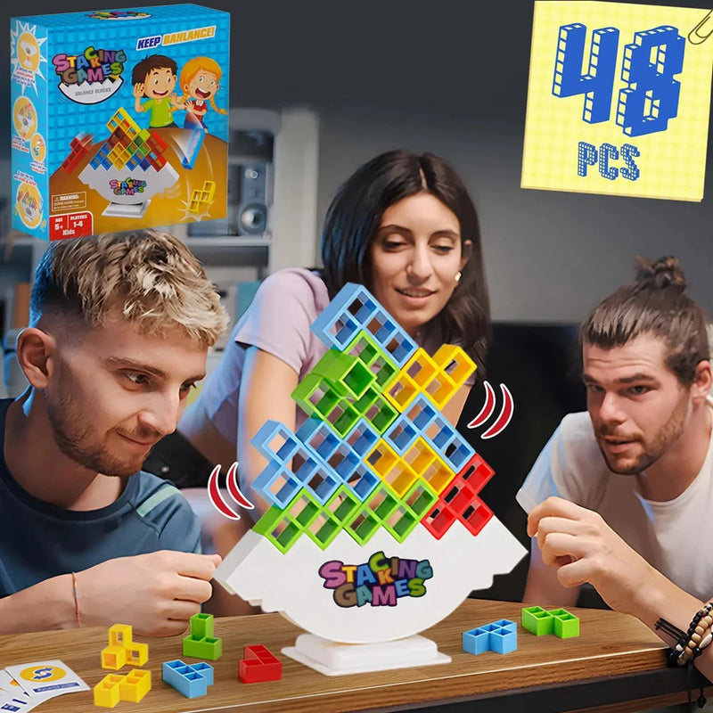 Juego de Tetris en equipo para niños y adultos 