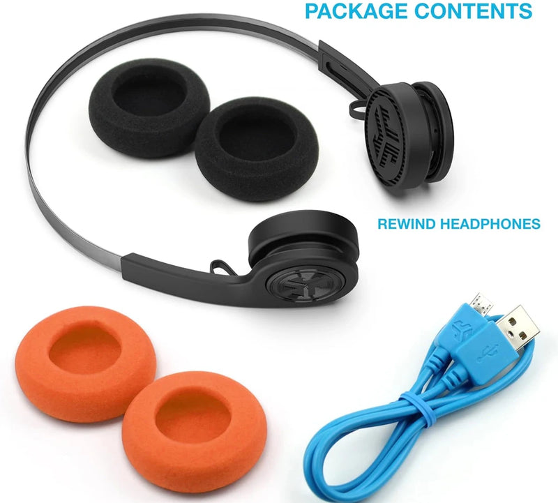 JLab-Rewind Wireless Retro Headphones