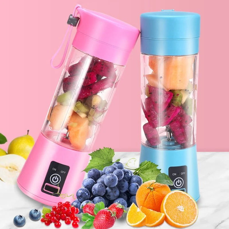 Mini portable blender usb 6 blades 