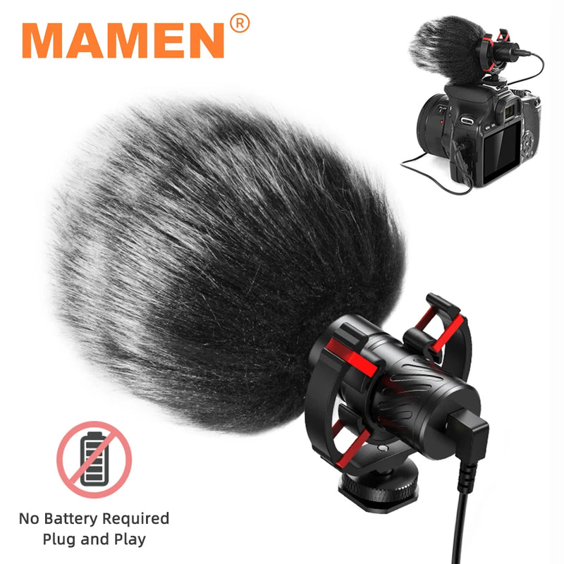 Mamen professional shotgun microphone 