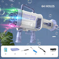 Electric Magic Soap Bubble Bazooka