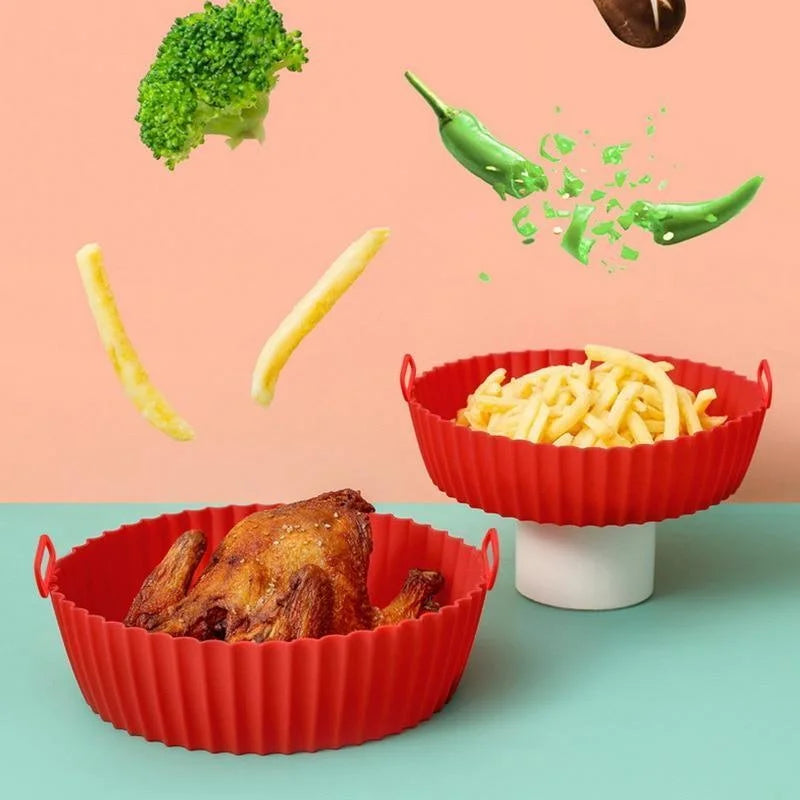 Reusable Silicone Fryer Liners 