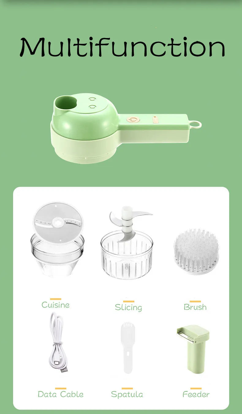 Electric Vegetable Cutter - Food Chopper 