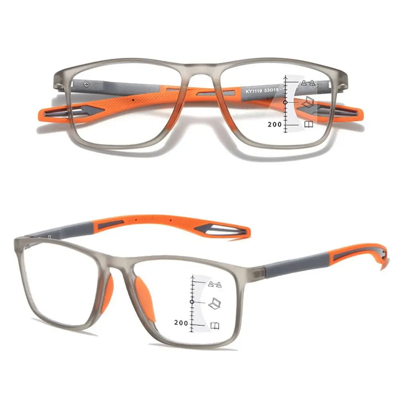 Multifocal reading glasses 