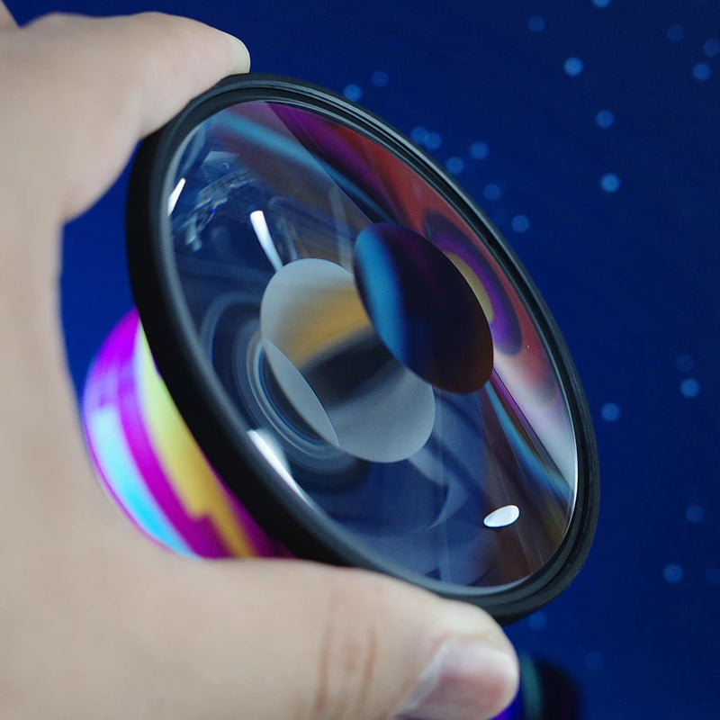 Special effects prism lens halo 