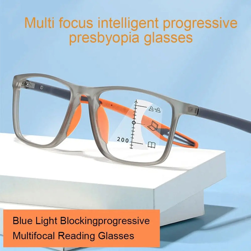 Multifocal reading glasses 