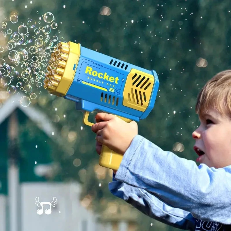 Soap bubble bazooka