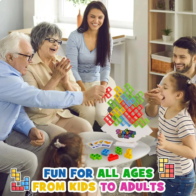 Juego de Tetris en equipo para niños y adultos 