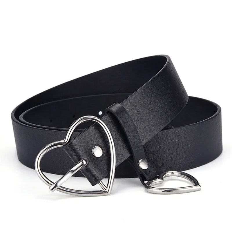 Women's leather belt