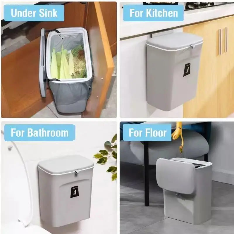 Retractable Trash Can 