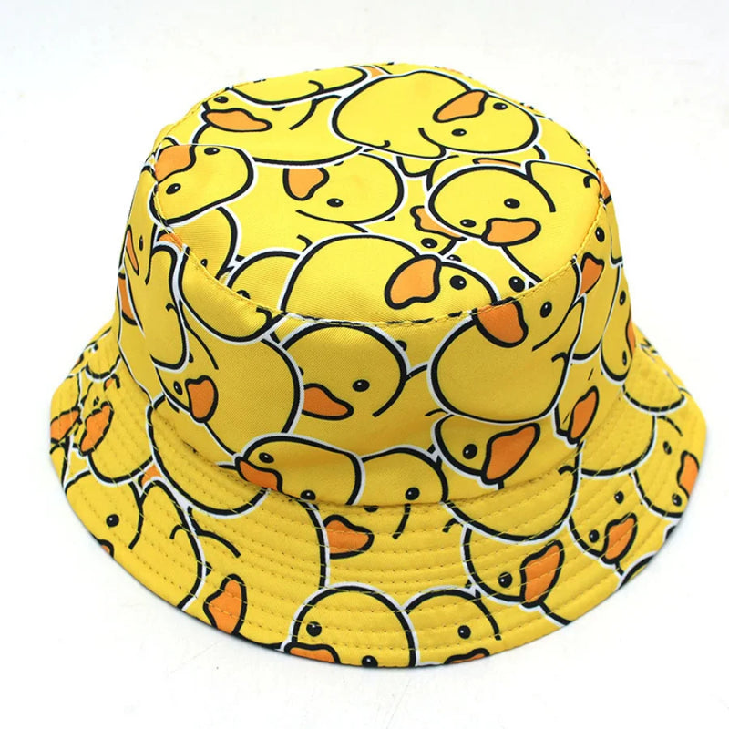 Yellow Duck Bucket Hat