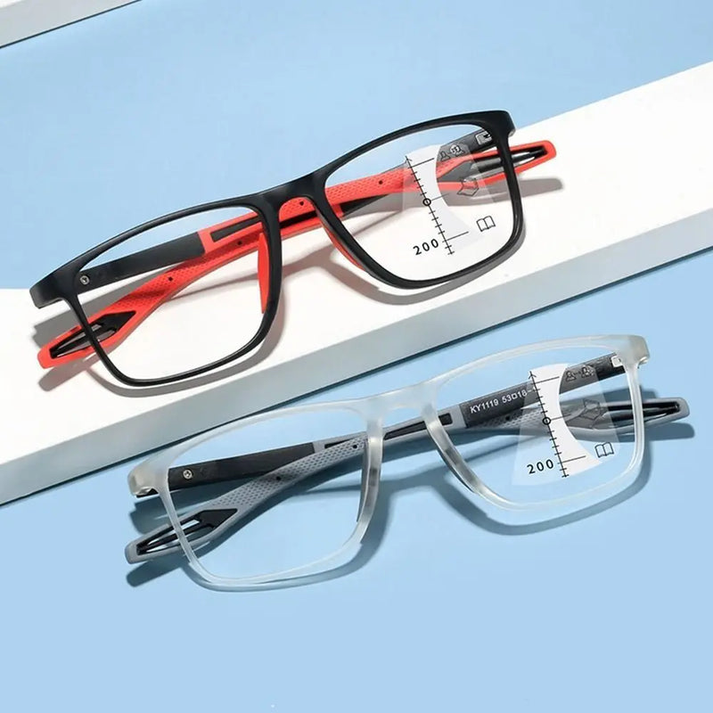 Multifocal reading glasses 