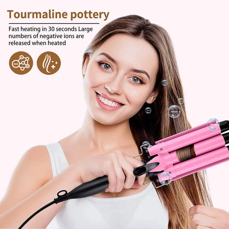 Professional hair curler