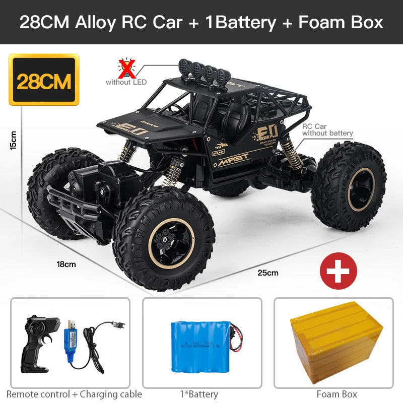 Carrinho de Control Remoto 4x4 - Todoterreno