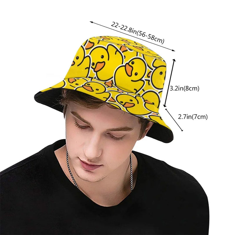 Yellow Duck Bucket Hat