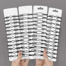 Clipes de cabelo preto para ondulado